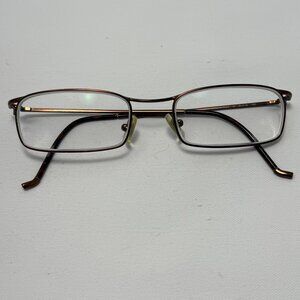 Calvin Klein Bronze Eyeglasses – Frames Only